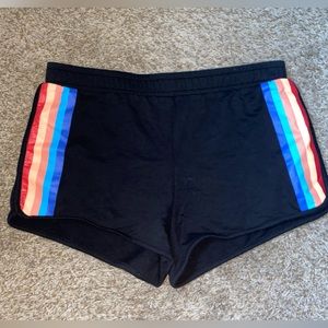 Rainbow Detail , Relaxed Fit Short